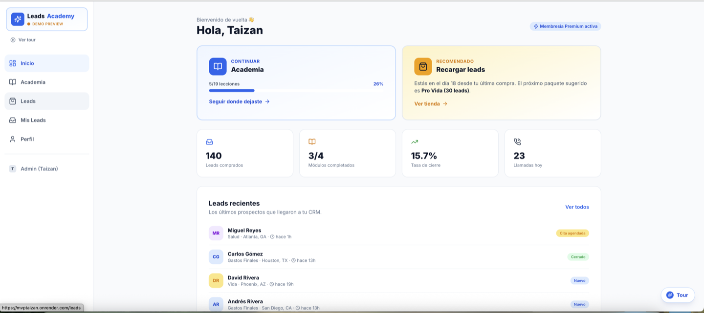 Tienda de Leads