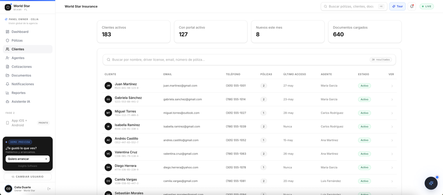 Portal del Cliente